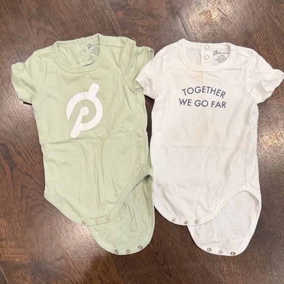 Peloton Other - Peloton Kids Bodysuit Set - Mint Green and White